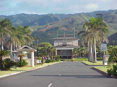 BYU-Hawai'i front entrance