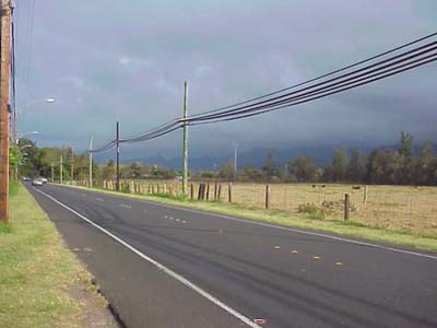 Kamehameha highway.