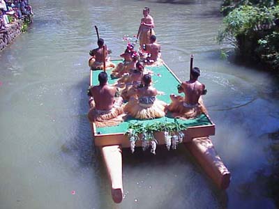 Canoe pageant