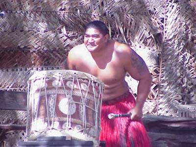 Tongan drummer